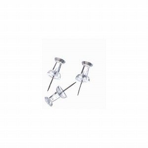 ベロス ダルマ画鋲DF-108C透明 パック 15 ベロス 4976512205164(10セット)