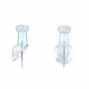 BP-2512C ダルマボードピン 5個 透明 ベロス 4976512013165(40セット)