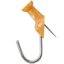 ダルマボードフックピン マーブルブラウン BHP-3512BR(3コ入) ベロス 4976512013219(60セット)