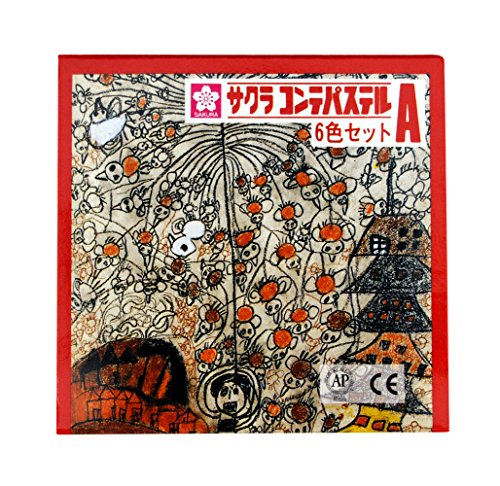 CT6A サクラ コンテパステル6色セット A サクラクレパス 4901881155574(140セット)