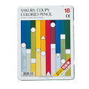 PFY18 サクラ クーピー色鉛筆 スタンダード 18色 PFY18(18色入) サクラクレパス 4901881183270(60セット)