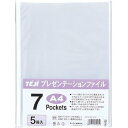 [単価501円・40セット] プレゼンテーションファイル PTF-07-06 07541 テージー 4904611010259（40セット）