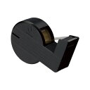 ニチバン 小巻ハンドカッター 直線美 mini 15mm*20m 黒 CT-15SCB6(1巻入) ニチバン 4987167066550(10セット)