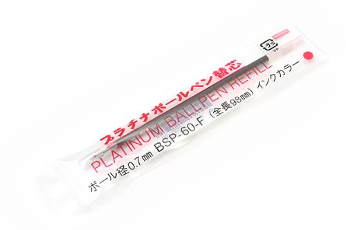 楽天市場】プラチナ ボールペン 替芯 bsp60 f0.7の通販 楽天市場】プラチナ ボールペン 替芯 bsp60 f0.7の通販