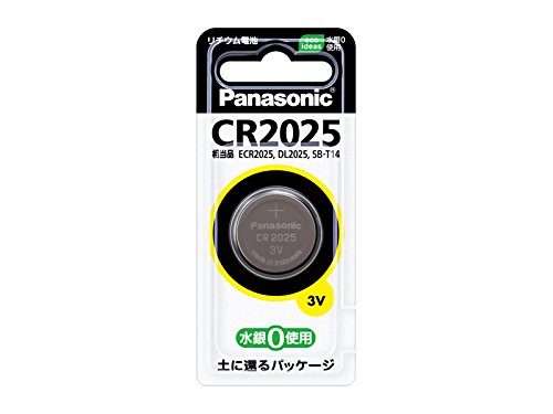 Panasonic リチウム電池 CR2025P パナソニック 4902704242341（20セット）