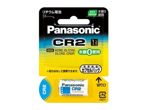 CR-2W　パナソニック カメラ用リチウム電池 CR 2W パナソニック 4984824335738