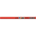 TRUSCO トラスコ中山 工業用品 uni 色鉛筆ポンキー単色 赤 三菱鉛筆 4902778143391