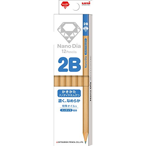 ミツビシ 三菱鉛筆 UNI 鉛筆 ユニ ナノダイヤ 木軸 2B 青 12本入 K69062B（20セット）特徴：濃く、なめらかな書き味のナノダイヤ芯を採用したかきかたえんぴつです。NanoDia。商品仕様：◆硬度：2B◆6角軸◆紙箱◆入数：12本◆本体サイズ：横198．0×縦47．0×厚さ17．0mm◆本体重量：66．0gFeatures: It is employing Nano-diamond core of dark, smooth writing taste is pencil. NanoDia. Product specifications: ◆ hardness: 2 ◆ 6角 axis ? cartons ? quantity: 12 ? Dimensions: next to 198. 0 × height 47. 0 × thickness 17. 0 mm ? Net weight: 66. 0 g