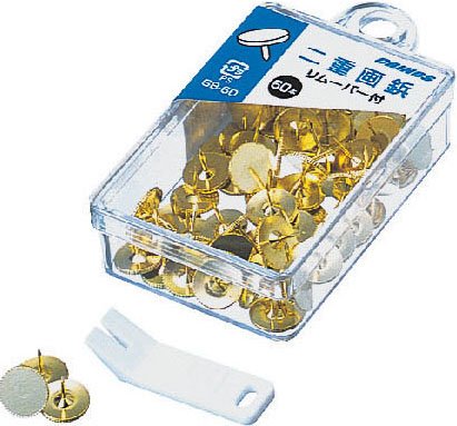 クリノス 二重画鋲 60P 日本クリノス 4997962200059