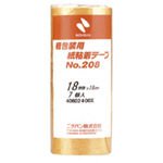 紙粘着テープ 208-18 ニチバン 4987167021818(7セット)