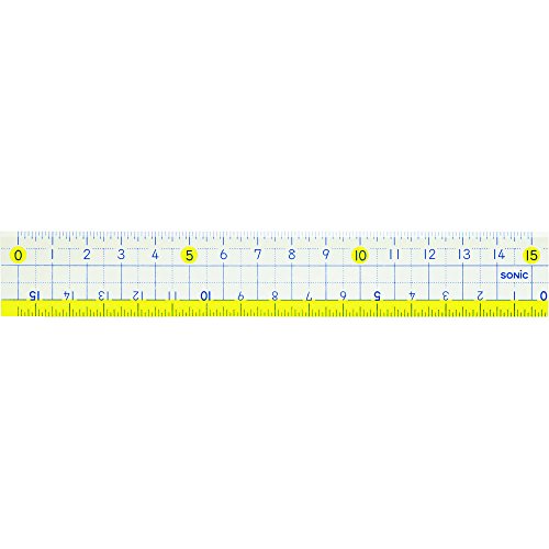 楽天オフィスジャパンソニック 楽しく学習 直線定規 15cm SN-797 ソニック 4970116034854（480セット）