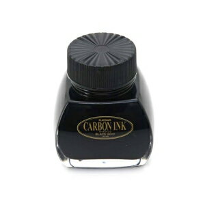 【1067円×1セット】PLATINUMプラチナ 万年筆 ボトルインク 60cc カーボンインク(水性顔料インク) ブラック INKC-1500#1 (4283001)