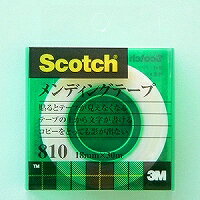 スコッチ 3M メンディングテープ 810-1（30セット）