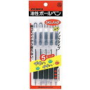 [ゆうパケット可/61個まで] P-KRB100BK5 ジムノック/黒/5本入E ゼブラ 4901681317318