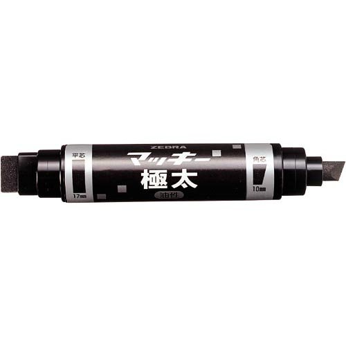 ゼブラ 油性ペン マッキー 極太 MC-EB-450-BKT 黒（30セット）特長】極太タイプの油性マーカー仕様】平芯・角芯両用/線幅:平芯8.0~17.0mm・角芯10.0mmインク】油性染料インク/速乾性・耐水性用途】紙/布/木/ダンボール/ガラス/プラスチック/金属/ビニールなど(※浮き輪などの軟質塩化ビニールには適しません)単品サイズ】全長183.2×最大軸径29.4mm/重量63.2g縦29mm×横183mm×厚み29mm重量:63gゼブラマッキーゴクフトクロ MC-EB-450 BKT