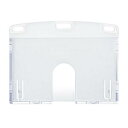 オープン工業 nx-104 名札用ケース ハード ナチュラル nx104 オープン工業 4970115560699(70セット)