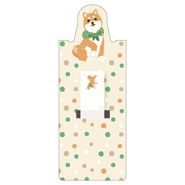 ヒサゴ マグネット栞ふせん シバイヌ UTN035 しおり1個・ふせん15枚入り (10セット)