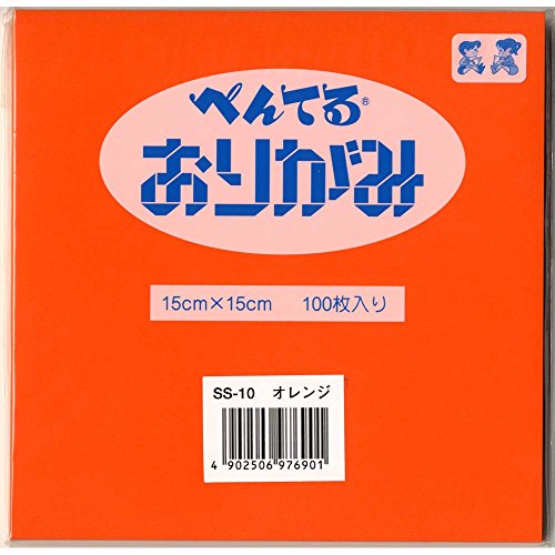 SS-10 ぺんてる おりがみオレンジ メーカー品番 SS-10 ぺんてる 4902506976901（40セット）