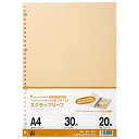 L495 スクラップリーフ A4 15mm ドット罫 L495(20枚入) マルマン 4979093495054(220セット)