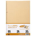 L496 スクラップリーフ B5 15mm ドット罫 L496(20枚入) マルマン 4979093496051(220セット)