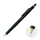 1904447　ロットリング rotring 800 メカニカルペンシル ブラック/シルバー / 3501179044477