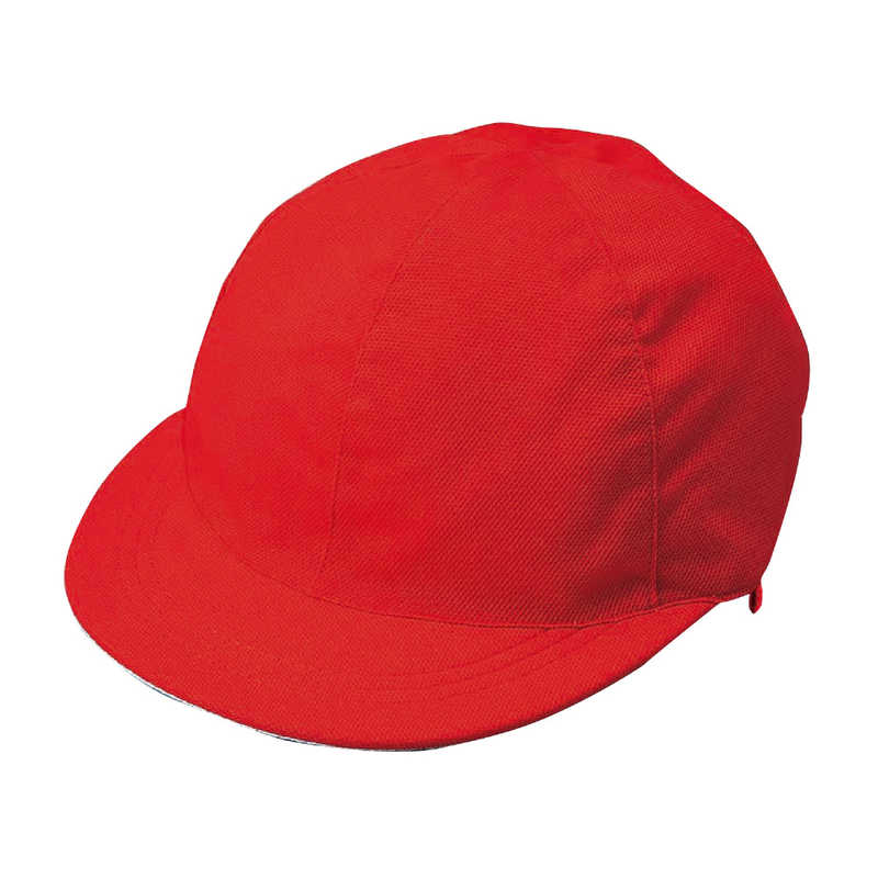 クツワ KR032 メッシュ赤白帽子