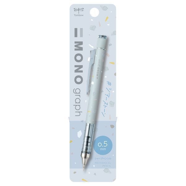 トンボ鉛筆 TOMBOW DPA-142A [限定 シャープペンシル モノグラフ シアーストーン パウダーブルー 0.5mm]［在庫品］