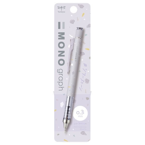トンボ鉛筆 TOMBOW DPA-143E [限定 シャープペンシル モノグラフ シアーストーン ペールパープル 0.3mm]［在庫品］