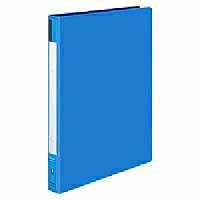 フ-420B コクヨ リングファイルA4縦2穴青 1P コクヨ 4901480033334