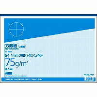 ホ-14B コクヨ グラフ用紙 B4 1mm方眼(50枚入) コクヨ 4901480007540