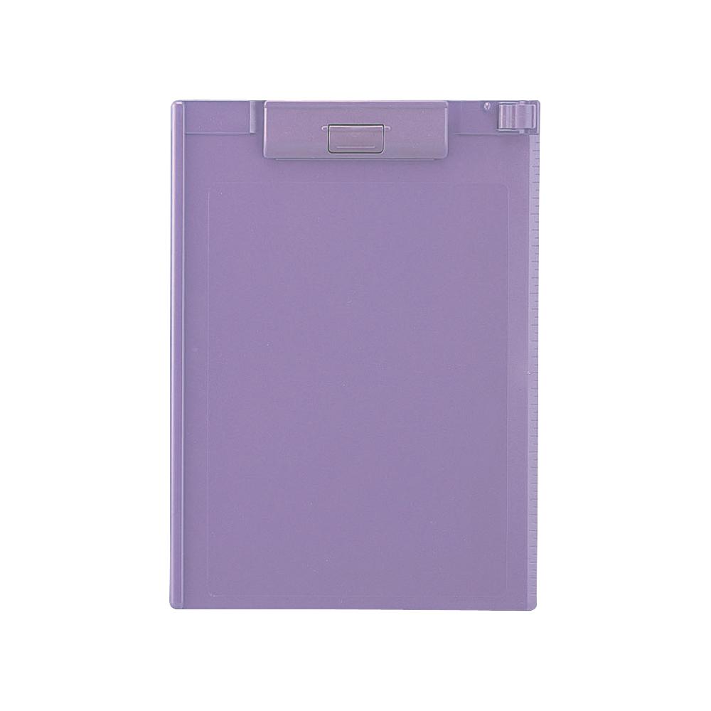 A-977U-23 クリップボード A4・E型 ブルーバイオレット リヒトラブ 4903419831257(20セット)