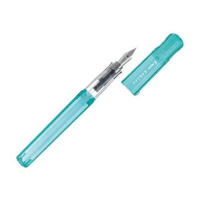 [ゆうパケット可/1個まで] KAKUNO カクノ　ファミリーシリーズ 透明軸　カクノボーイグリーン　FKA-1SR-KBOGM ペン先M（中字）　 PILOT パイロット