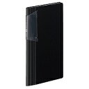 メイ-N118D コクヨ カードホルダー ノビータ (固定式・スリムタイプ) メイ-N118D 黒 コクヨ 4901480269733(140セット)