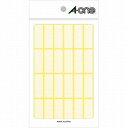 06003シロムジ エーワン フリーラベル 24面 15シート 06003(20セット)