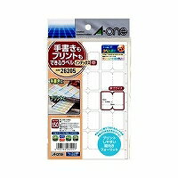 エーワン 手書きもプリントもできるラベル インデックス 中