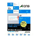 エーワン ラベルシール インクジェット 12面 20枚 28919(60セット)