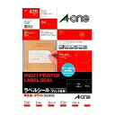 エーワン ラベルシール プリンタ兼用 再生紙 21面 20枚 31337(70セット)