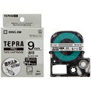 テプラ・プロ テープカートリッジ マットラベル 透明 9mm SB9T キングジム 4971660770113(120セット)