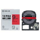 テプラ・プロ テープカートリッジ カラーラベル パステル 赤 9mm SC9R キングジム 4971660764105(120セット)
