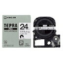 テプラ・プロ テープカートリッジ マグネットテープ 白 24mm SJ24S キングジム 4971660755769(120セット)