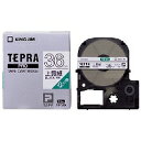テプラ・プロ テープカートリッジ 上質紙ラベル 白 36mm SP36K キングジム 4971660751365（80セット）