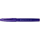 SES15C-V ぺんてる 筆タッチサインペン バイオレット SES15C-V ぺんてる 4902506287151(600セット)