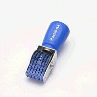 CF-66G シヤチハタ 回転ゴム印 欧文6連6号 ゴシック体 シヤチハタ 4974052175107(180セット)