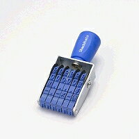 回転ゴム印 CF-62G 欧文6連2号 ゴシック シヤチハタ 4974052171109(85セット)