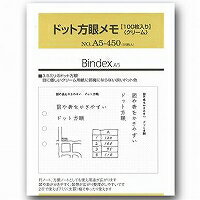 [単価520円・120セット] A5450　能率 リフィル 方眼メモ A5-450 日本能率協会マネジメントセンター 4900855128811（120セット）