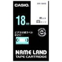 XR-18WEシロ カシオネームランドテープカートリッジ XR-18WE カシオ計算機 4971850123194(50セット)