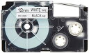 CASIO ネームランド用スタンダードテープ XR-12WE-5P-E 12mm カシオ計算機 4971850139591(10セット)