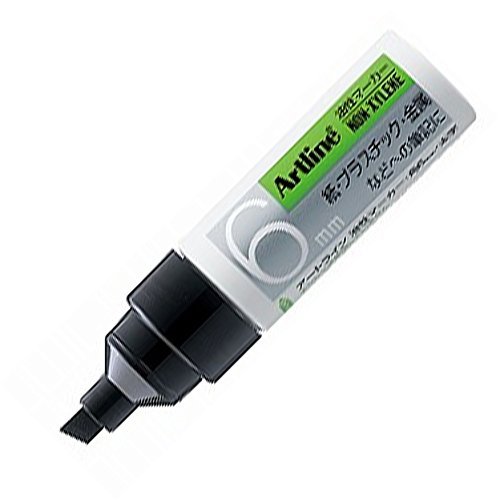 K-50クロ シヤチハタ アートライン 油性マーカー 角6 くろ シヤチハタ 4974052227042(10セット)