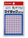 [単価178円・340セット]マイタック カラーラベル ml-141 桃 ニチバン 4987167041076（340セット）