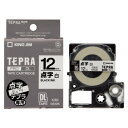 テプラ・プロ SR6700D専用 点字テープカートリッジ 12mm 白 DS12K キングジム 4971660761517(10セット)